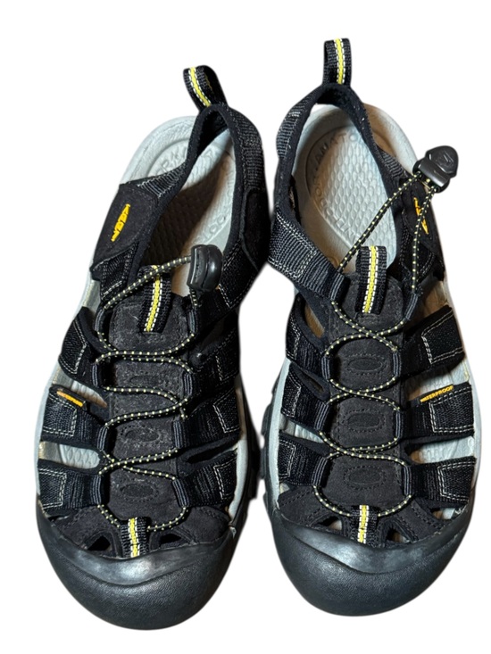 KEEN Newport Waterproof Walking Shoes Womens Sz 9.5 Black Outdoor Sport Sandals - Picture 3 of 10